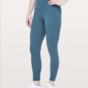 Lululemon Align Pant - Petrol Blue (0) 25”